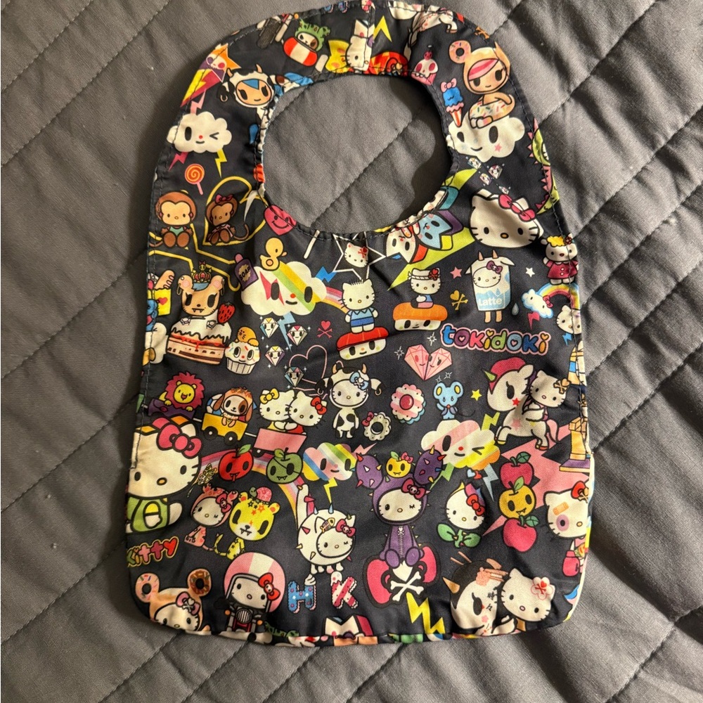 Ju-Ju-Be Black Baby Accessory with Colorful Cartoon Characters